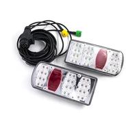 Tetari Car Tail Light 12V 5. M Cable 13 Pin Plug Wiring Harness LED Tail Light Rear Stop Brake Signal Lamp Caravan Lorry Car Truck Trailer