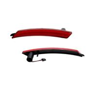 Tetari Car Tail Light For 2007-2013/14 For MINI For Cooper R55 R56 R57 R58 R59 R60 R61 LED Bumper Side Marker Turn Signal Lights 12V(Red Lens Red)