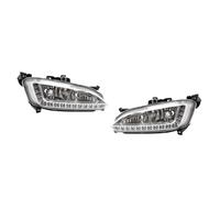 TETARI Headlight Assemblies For Hyundai For Santa Fe IX45 2013 2014 2015 Fog Lights Driving Lamp Fog Light Daytime Running Light Foglights LED DRL Headlight Front Light Assembly