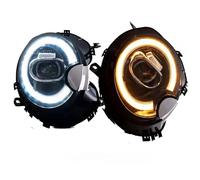 TETARI Headlight Assemblies For Mini For Cooper R55 R56 R57 R58 R59 LED Headlight 2007-2013 Headlamp DRL Signal Projector Lens Car Styling Headlights Front Light Assembly(Right Hand Drive)