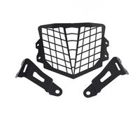 TETARI Motorcycle Headlight Grill Cover For CRF250L CRF250M CRF300L 2023 Motorcycle Headlight Grille Guard Grill Light HeadLamp Cover Protector(Black)