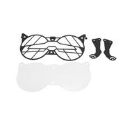 TETARI Motorcycle Headlight Grill Cover For Moto For Guzzi V85 TT Motorcycle Folding Headlight Guard Protector Grill Double Protection With Acrylic Glass