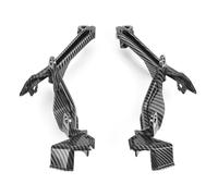 TETARI Motorcycle Headlight Grill Cover For MT 09 For FZ09 2017 2018-2020 Fairing Motorcycle Upper Front Headlight Side Cover Head Light Holder Mount Bracket(Carbon Fiber)