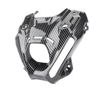 TETARI Motorcycle Headlight Grill Cover For MT-09 SP 2021-2023 Motorcycle Front Nose Headlight Bracket Guard Cover Headlamp Cowl Fairing(Carbon Fiber Look)