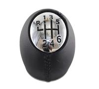 TETARI Shift Knobs for Dacia for Duster I MK1 2010-2017 Transmission Handle Gear Shift Knob Lever Change Gearbox Shifter Car Gear Shift Knob(6 Speed Leather)