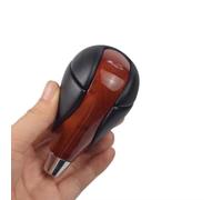 TETARI Shift Knobs for Toyota for Estima for Hilux for Crown for Matrix for Rav4 Car Carbon Fiber Gear Shift Knob Genuine Leather Shifter Head Car Gear Shift Knob(Options 1)