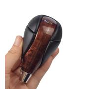 TETARI Shift Knobs for Toyota for Estima for Hilux for Crown for Matrix for Rav4 Car Carbon Fiber Gear Shift Knob Genuine Leather Shifter Head Car Gear Shift Knob(Options 2)