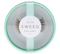 Tete a Tete Lashes - Brown by Sweed Lashes for Women - 1 Pair Eyelashes