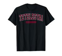 Tetelestai Paid in Full Varsity Arched Maroon Letters Value Graphic T-Shirt
