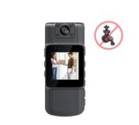 TETEOM Body Camera, Camera Infrared Night Vision LED Camcorder Body Camcorders Cycling Sport Portable Video Recorder for Service, Delivery, Collect Evidence(No bracket)