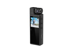 TETEOM Body Camera, Mini Camera Wifi Screen Portable Digital Video Recorder BodyCam Infrared Night Vision Miniature for Service, Delivery, Collect Evidence(NO WIth WIFI)