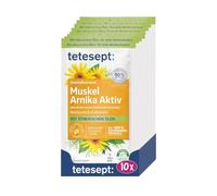 tetesept Sea Salt Muscle Arnica Active I Bath Salt with Arnica Extract and Essential Oils I 100% Natural Salt I Bath Additive for Relaxation and Wellbeing I Natural Fragrance Effect I 1 Full Bath