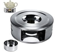 TETEWEVER Stainless Steel Teapot Warmer 15 cm Silver Tea Warmer for Teapot Tea Warmer Tea Warmer Tea Warmer Tea Warmer Coffee Warmer for Heat Preservation of Tea Coffee Milc