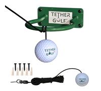 Tether Golf Indoor & Outdoor Golf Game - Unique Golf Game for The Whole Family to Enjoy - Use Your Favorite Putter or Toss by Hand to Score and Have Fun - Great Golf Gift for Dad!