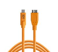 Tether Tools CUC3315-ORG USB Cable 4.6 m USB 3.2 Gen 1 (3.1 Gen 1) USB A Micro-USB B Orange