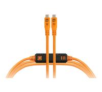 Tether Tools TetherPro Optima 10G USB-C, 3m (Straight to Straight) Orange