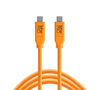 Tether Tools TetherPro USB-C to USB-C Cable, 3m, Orange | ✅ 5 years warranty