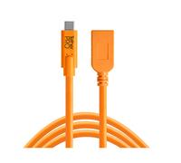 Tether Tools TetherPro USB-C to USB Female Adapter (extender) 4.6m orange | ✅ Winterdeals