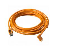 Tether Tools - Tpro 4.6 m/15 'USB 3.0 Micro-B Right Angle Org