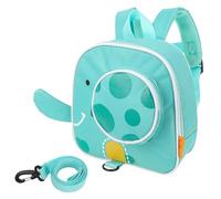 Tether Travel Toddler Safety Backpack, Harness Backpack with Reins,Toddler Backpack with Reins and Harness 1-5 Years (Green, Elephant)