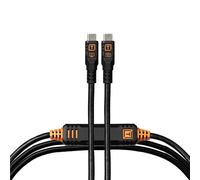 Tether Tools TetherPro Optima 10G USB Exclusive Data Transfer, 15’ (4.6M) Straight to Straight Cable - Black