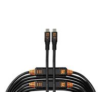 TetherPro Optima 10Gbps Gen 2 USB-C, 31' (9.4m), Straight to Straight, Non-Reflective Black
