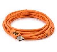 TetherTools CU8015-ORG TetherPro USB 2.0 Male to Mini-B 8pin 15' (4.6m) Cable
