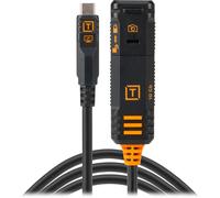 TetherTools TetherPro Optima 10G USB-C TetherBoost Locking Extension Cable 16ft (4.8m) - Non-Reflect