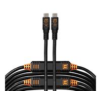 TetherTools TetherPro Optima 10G USB-C to USB-C Straight to Straight 31ft (9.4m) - Non-Reflective Bl