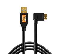 TetherTools TetherPro USB 3.0 Male to Micro-B Right Angle Cable - 4.6m Black