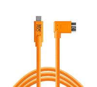 Tether Tools TetherPro USB-C to 3.0 Micro-B Right Angle 4.6m orange