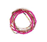TETING GINING Boho Colorful Layered Seed Beaded Stackable Bracelets for Women Jewelry, One Size, beaded, no gemstone