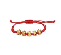 TETING GINING Handmade Braid 2026 New Year of Horse Chinese Zodiac Feng Shui Lucky Amulet Bracelet for Women Jewelry, One Size, alloy, no gemstone