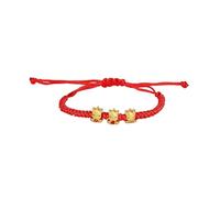 TETING GINING Handmade Braid 2026 New Year of Horse Chinese Zodiac Feng Shui Lucky Amulet Bracelet for Women Jewelry, One Size, alloy, no gemstone