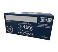 Tetley Original Black Tea 4 Pint Giant Teabag, 82 Teabags - Rainforest Alliance Certified Black Tea Bags Bulk Pack - Rich, Smooth Taste for a Full Flavoured British Brew at Breakfast or Anytime