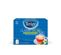 Tetley, Classic Blend Decaf Black Tea, 72 Count (Pack of 12), Hot or Iced, Smooth, Full Flavor without the Caffeine
