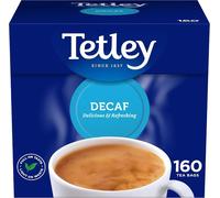 Tetley Original Decaf Tea, Decaffeinated Black Teabags 1 Box of 160, single pack