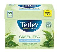 Tetley Decaf Pack of 300 Bags Total, green tea, 600 gram, Pack of 6