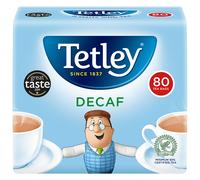 Tetley Decaffeinated Tea Bags | 1x80 | Free Delivery