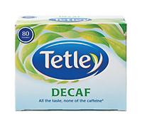 Tetley Decaffeinated Tea Black Tea 3.35 g Pack of 80