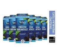 Tetley English Breakfast Envelopes 25's - PACK (6)