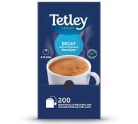 Tetley Decaf Original Teabags 250 g (Pack of 6, Total 480 Teabags), Decaffeinated to 0.2%