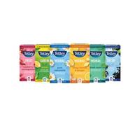 Tetley Fruit+Herbal Tea Bags Variety Pack 6x25 (Pack of 150) XFO3507