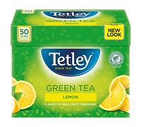 2 x 50 TETLEY GREEN TEA LEMON 100 Tea Bags Box Cup Teabags Antioxidant Relax ☕