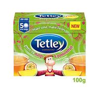 Tetley Green Tea Mango & Passion Fruit 50'S 100G