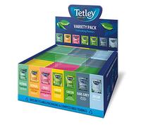 Tetley Herbal & Green Tea Variety Pack, 90 Individually Wrapped Tea Bags