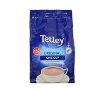 Tetley One Cup Tea Bags 440's (Pack of 6) - Ideal for Office & Home, Premium Black Tea