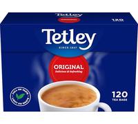 Tetley Original Black Tea, 120 Breakfast Tea Bags | Britain's Tea, 185+ Years of Tea Heritage, Rainforest Alliance Certified, Plant-Based Teabags, Recyclable Box, 120 Bag Box