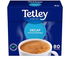 Tetley Original Decaf Tea, Pack of 80 Tea Bags