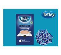 Tetley Original Black Tea Bags - Full Flavoured British Brew - 200 Enveloped Teabags